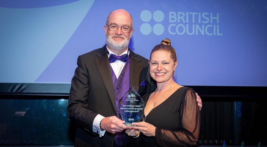 Best College Digital Assessment Award