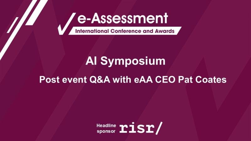 Pat Coates post AI Symposium Q and A image optimized