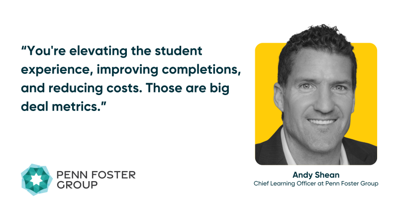 Case study quote Andy Penn Foster optimized